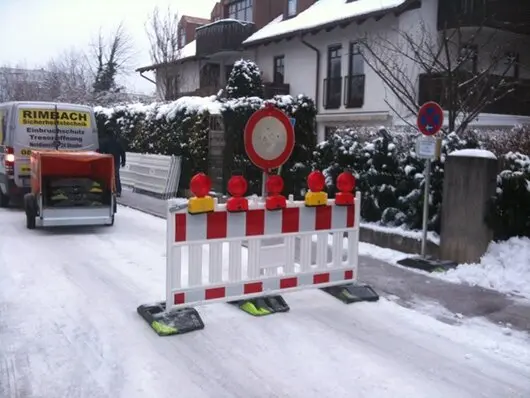 Verkehrssicherung München - Straßensperrung Verkehrssicherung München - Straßensperrung